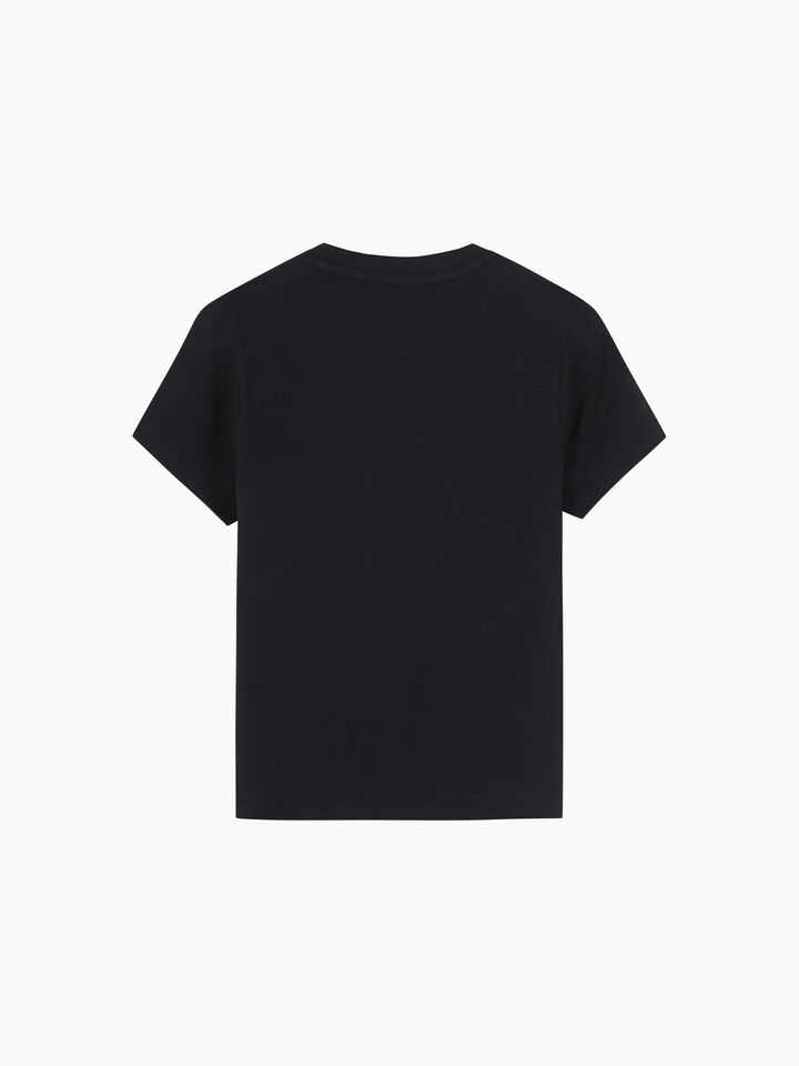 T-SHIRT - sisley k short sleeve t-shirt - Black | Sisley K image number 2